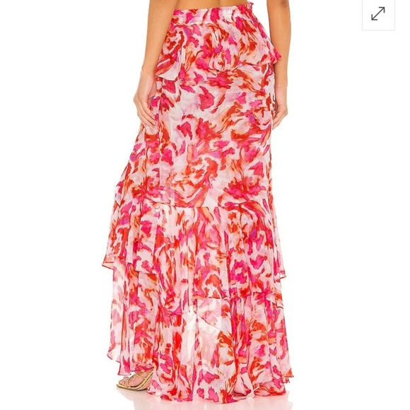 MISA Los Angeles Lucia Skirt in Maldive Marble - Picture 3 of 11